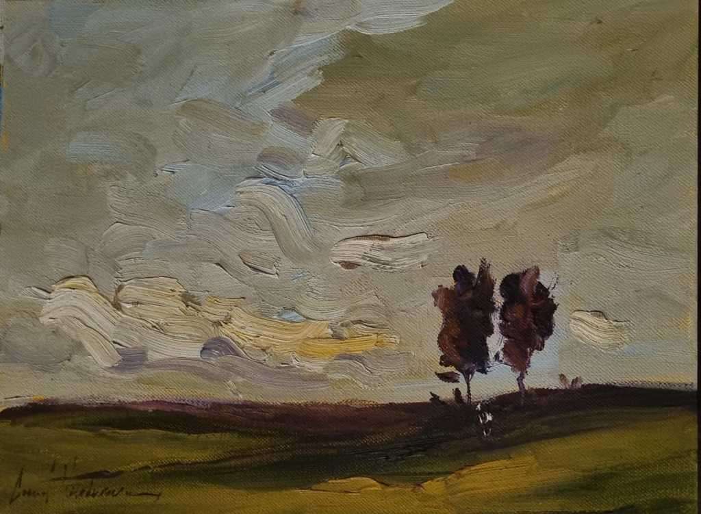 Corne Weideman Art 300x400 Oil on canvas  (Christmas special Bargain) Not Framed `Freedom`