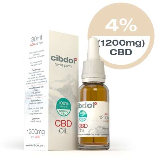 CBD Oil (30ml) 1200mg 4% CBD South Africa