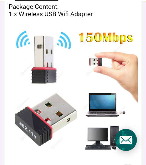 USB Wireless Adapter.