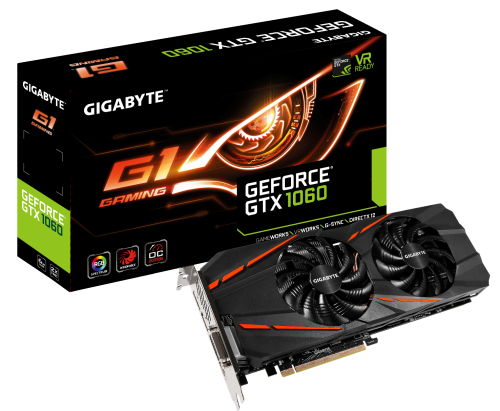 GeForce® GTX 1060 WINDFORCE OC 6G (rev. 1.0/1.1)