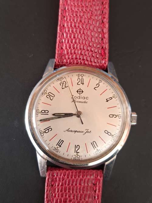 Zodiac 24 hour dial Watch (serviced)