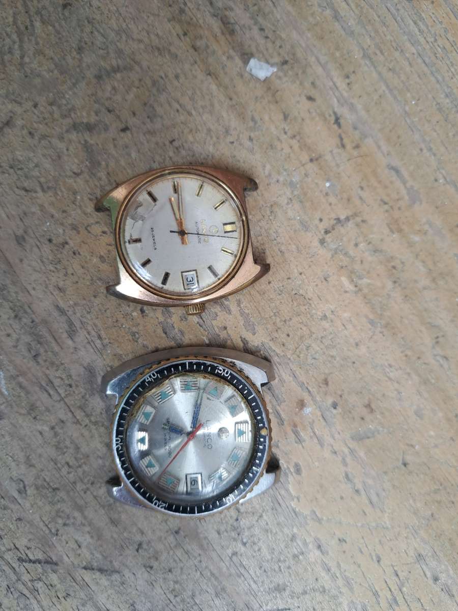 Two Broken Lanco Watches(Not working)