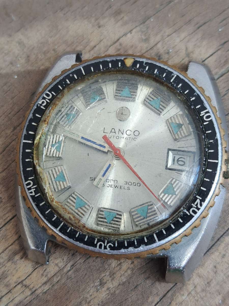 Two Broken Lanco Watches(Not working)