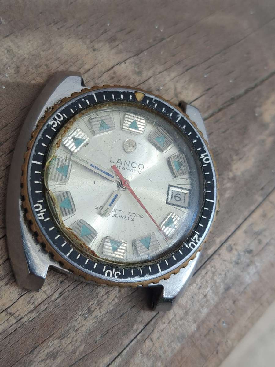 Two Broken Lanco Watches(Not working)
