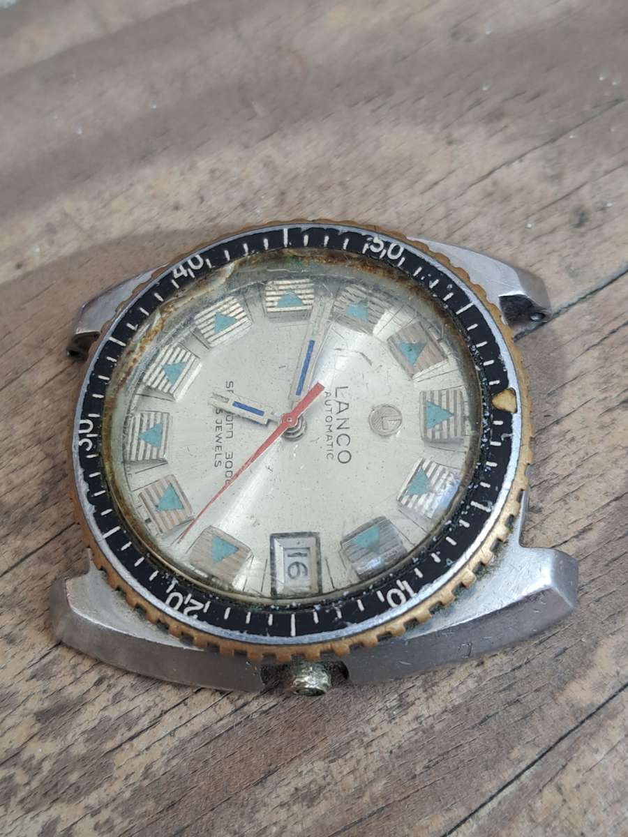 Two Broken Lanco Watches(Not working)
