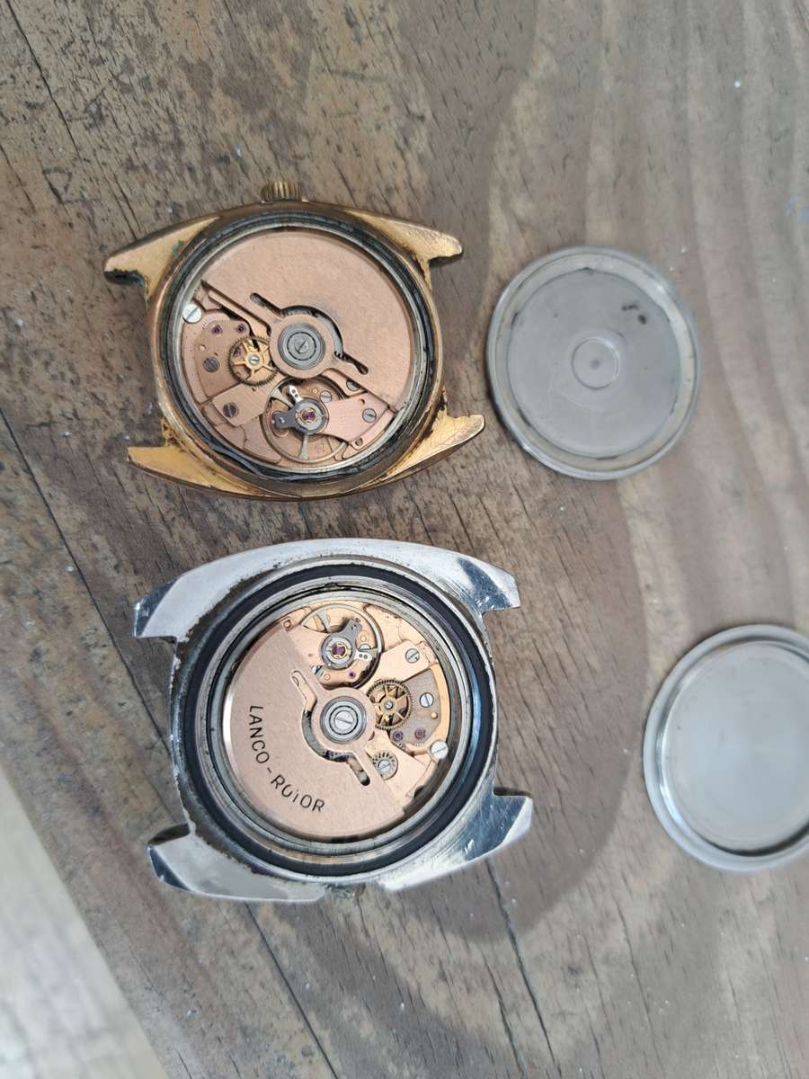 Two Broken Lanco Watches(Not working)