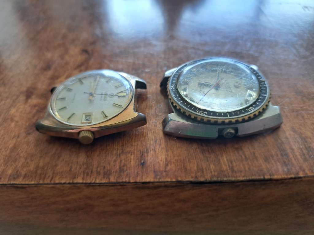 Two Broken Lanco Watches(Not working)