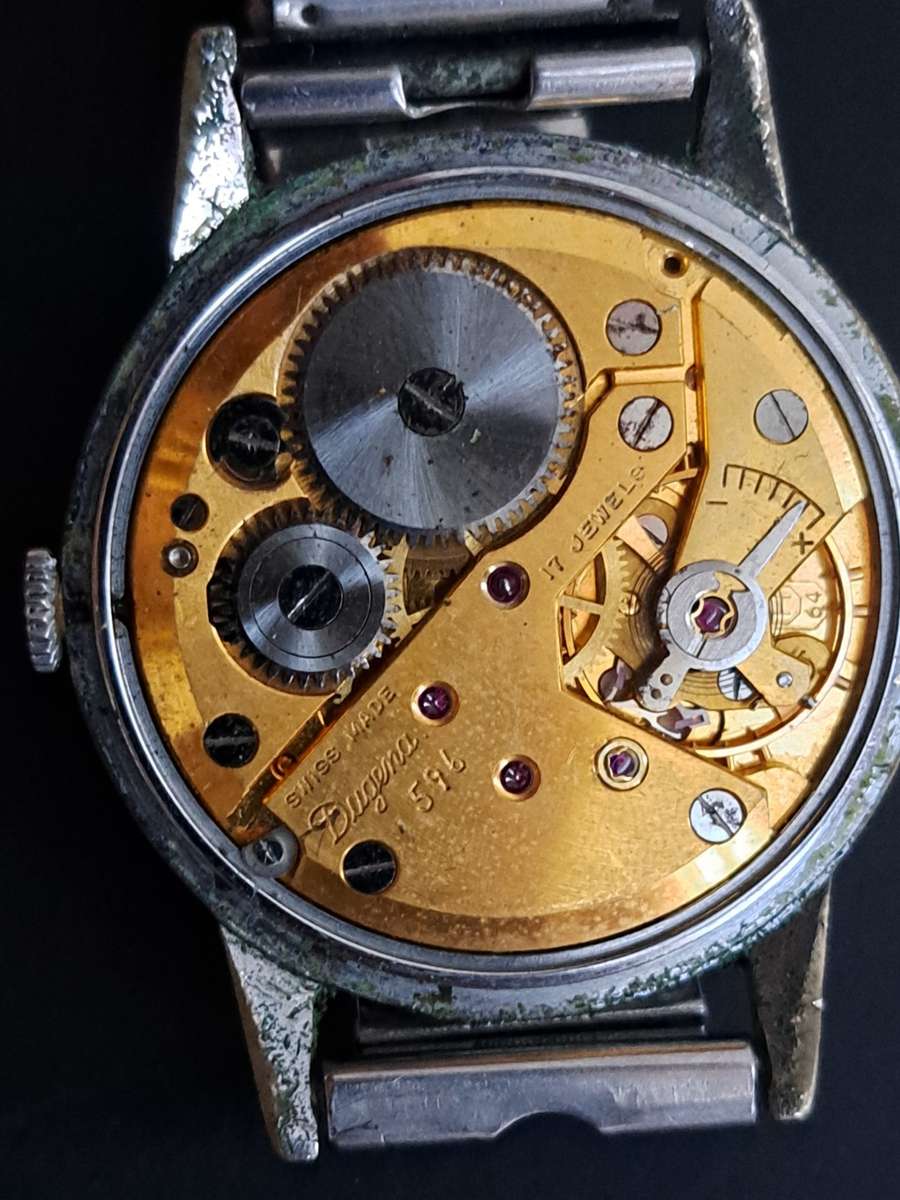 Broken Dugena Watch(Sold for spares or repairs)