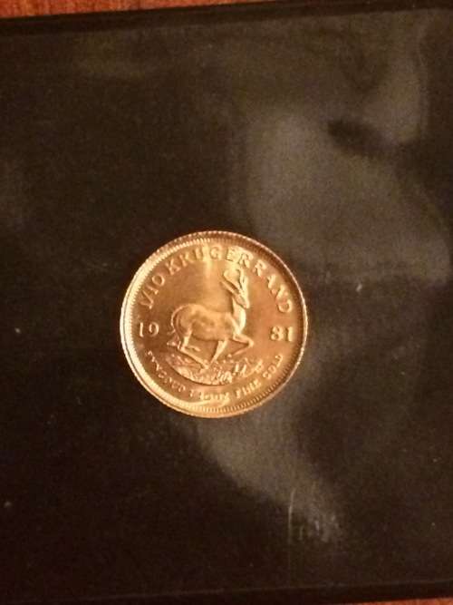 1981 1/10 Kruger Rand