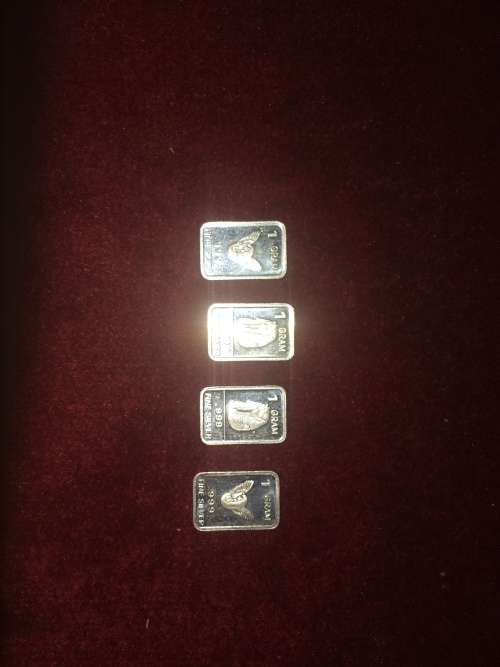 Hard to find 1g silver bars