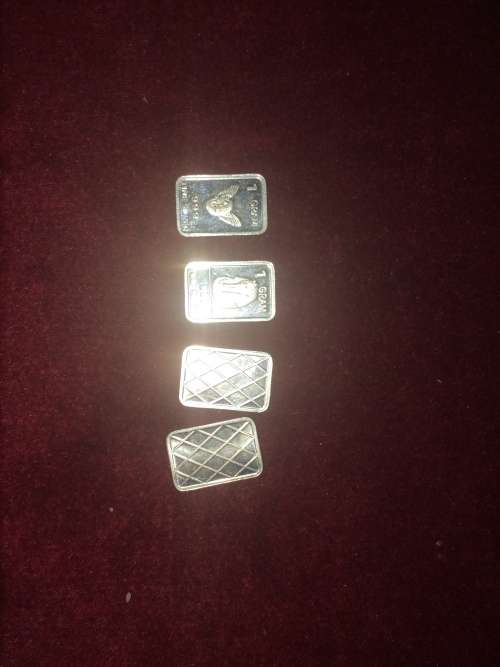 Hard to find 1g silver bars