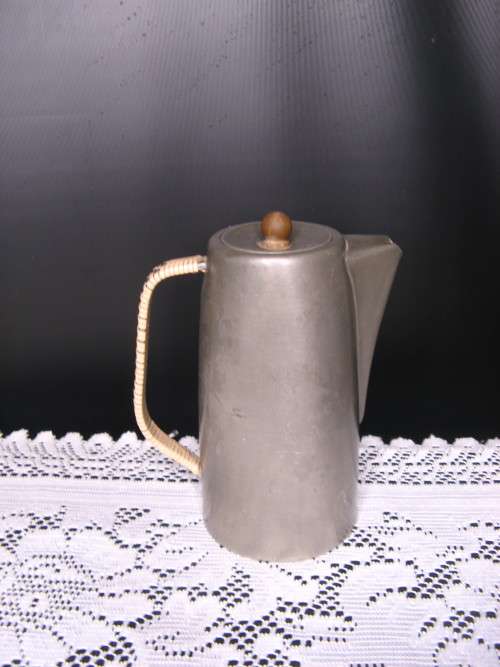 COFFEE POT -Grey stainless steel coffee pot