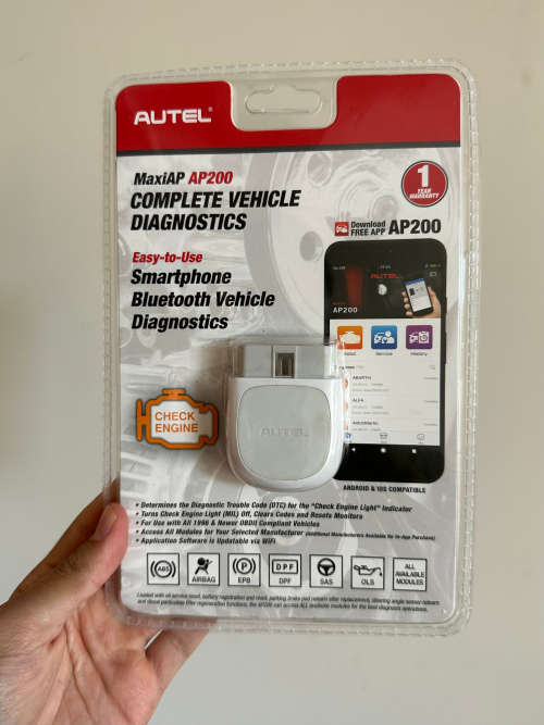 Autel MaxiAP AP200 Bluetooth OBD2 Code Reader Full Systems Diagnostic