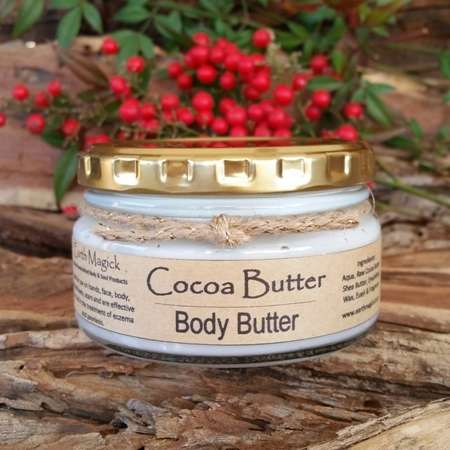 Body Butter: Cocoa Butter - Earth Magick (220ml)