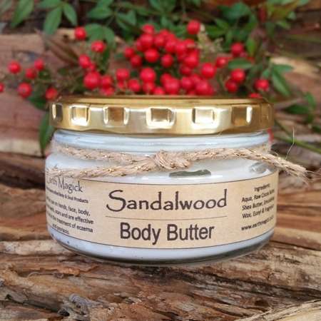 Body Butter: Sandalwood - Earth Magick (220ml)