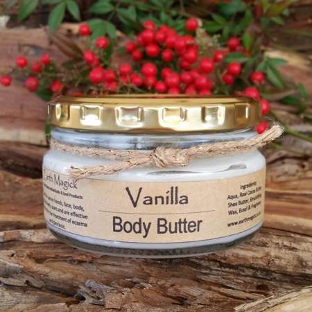 Body Butter: Vanilla - Earth Magick (220ml)