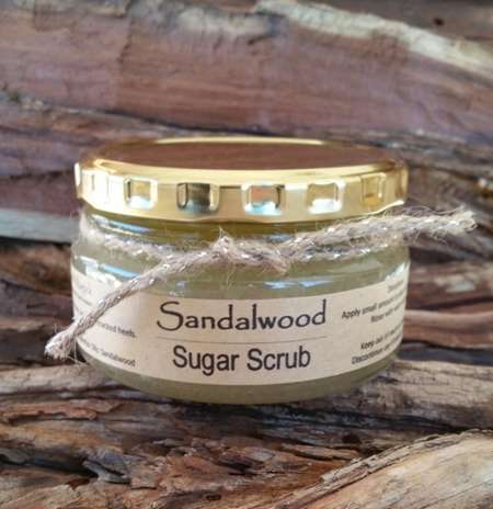 Sugar Scrub: Sandalwood - Earth Magick (220ml)