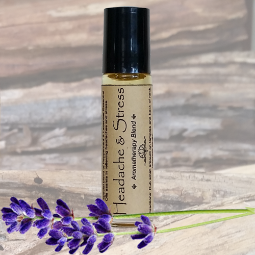 Headache and Stress Rub - Earth Magick (10ml)