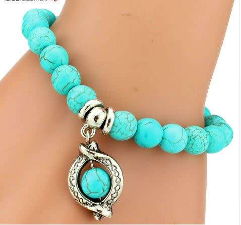 Bohemian Vintage Turquoise Bracelet - Earth Magick