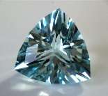 0.620ct Natural TANZANITE Trillion Blue / Green