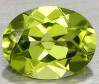 0.820ct Natural PERIDOT Oval