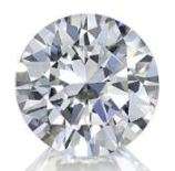 0.550ct Natural WHITE TOPAZ Round