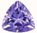 0.510ct Natural TANZANITE Trillion - 5mm