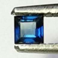 0.150ct Natural BLUE SAPPHIRE Square 2.5mm