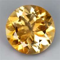 0.800ct Natural CITRINE Round 6.2mm