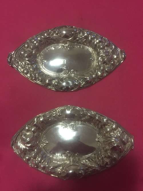 Silver Bon Bon Dishes !!!!!