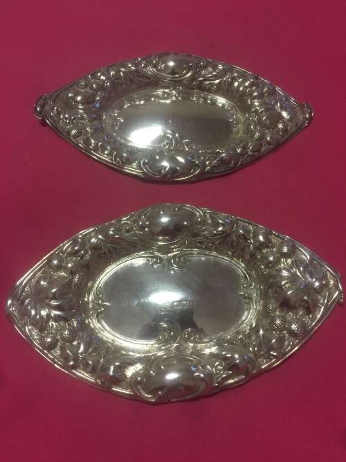 Silver Bon Bon Dishes !!!!!