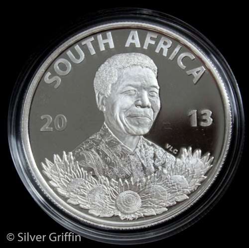 Protea Life of a Legend-Nelson Mandela  R1 SILVER 925 Proof includes certificate