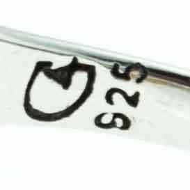 "LIQUID GOLD" BALTIC AMBER 925 SILVER RING IMPORTED FROM EUROPE