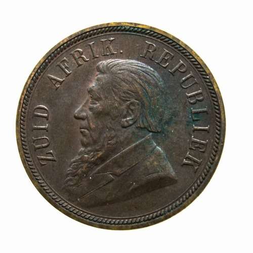 1898  1 Penny Paul Kruger ZAR