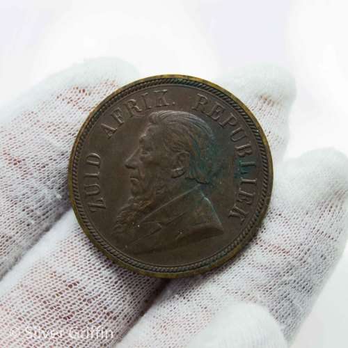1898  1 Penny Paul Kruger ZAR