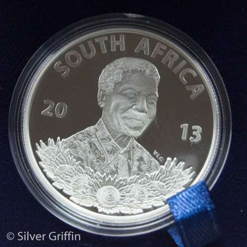 Protea Life of a Legend-Nelson Mandela  R1 SILVER 925 Proof includes certificate