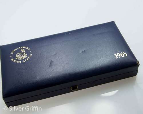 1965 SA Proof Set in Original SA Mint box