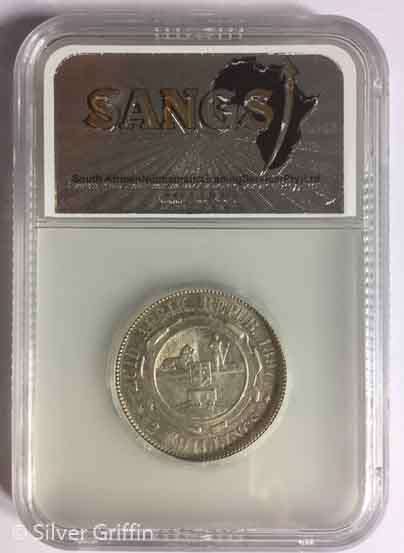 1897  (2-Shilling) Paul Kruger ZAR beautiful  XF 40