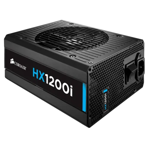 HXi Series HX1200i High-Performance ATX Power Supply 1200 Watt 80 Plus® PLATINUM Certified PSU