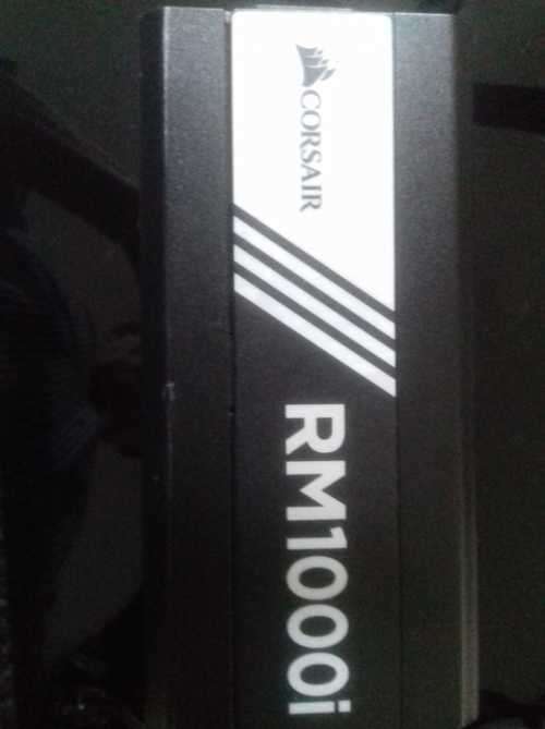 Corsair RMi Series RM1000i  1000 Watt 80 PLUS® Gold Certified Fully Modular PSU