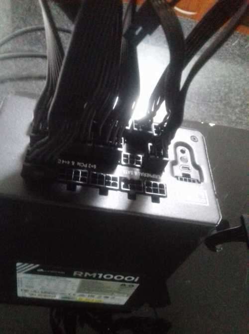 Corsair RMi Series RM1000i  1000 Watt 80 PLUS® Gold Certified Fully Modular PSU