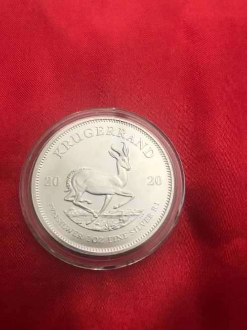 SILVER 1 OZ KRUGERRAND
