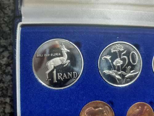 1985 PROOF SET  SILVER 1RAND