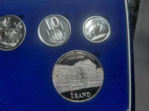 1985 PROOF SET  SILVER 1RAND