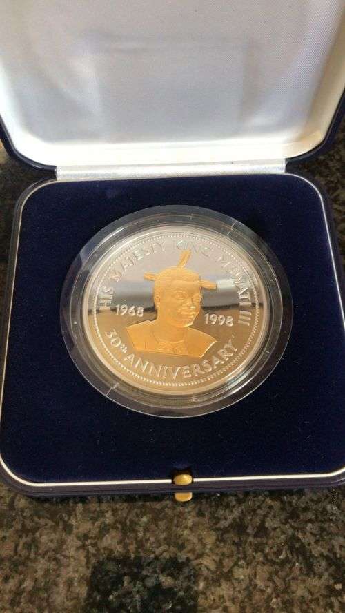 5 0z OF FINE SILVER 999. 30TH ANNIVERSARY.LIMITED MINTAGE