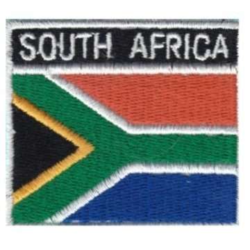 SOUTH AFRICAN SEW-ON FLAG PATCH WORN BY THE S.A.A.F