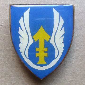 S.A.A.F TWO AIR DEPOT FANTASY METAL SHOULDER FLASH WITH PINS.