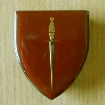 Transkei Special Forces Metal Shoulder flash With Pins In Place