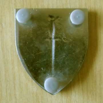 Transkei Special Forces Metal Shoulder flash With Pins In Place