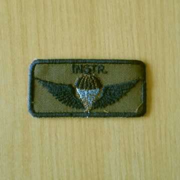 S.W.A.Parachute Battalion Instructor (Cloth) Wing
